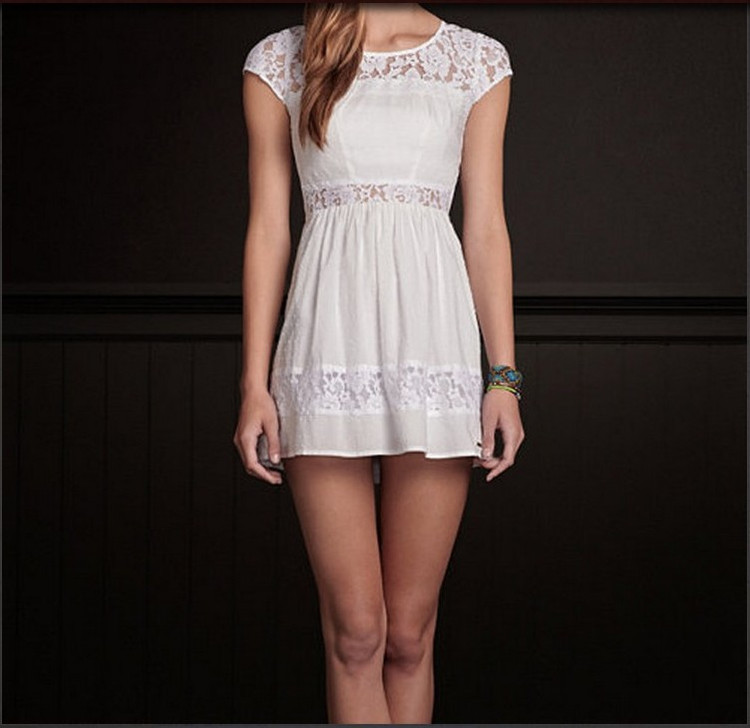 Abercrombie Fitch Mujeres Patinador Vestido AF8785